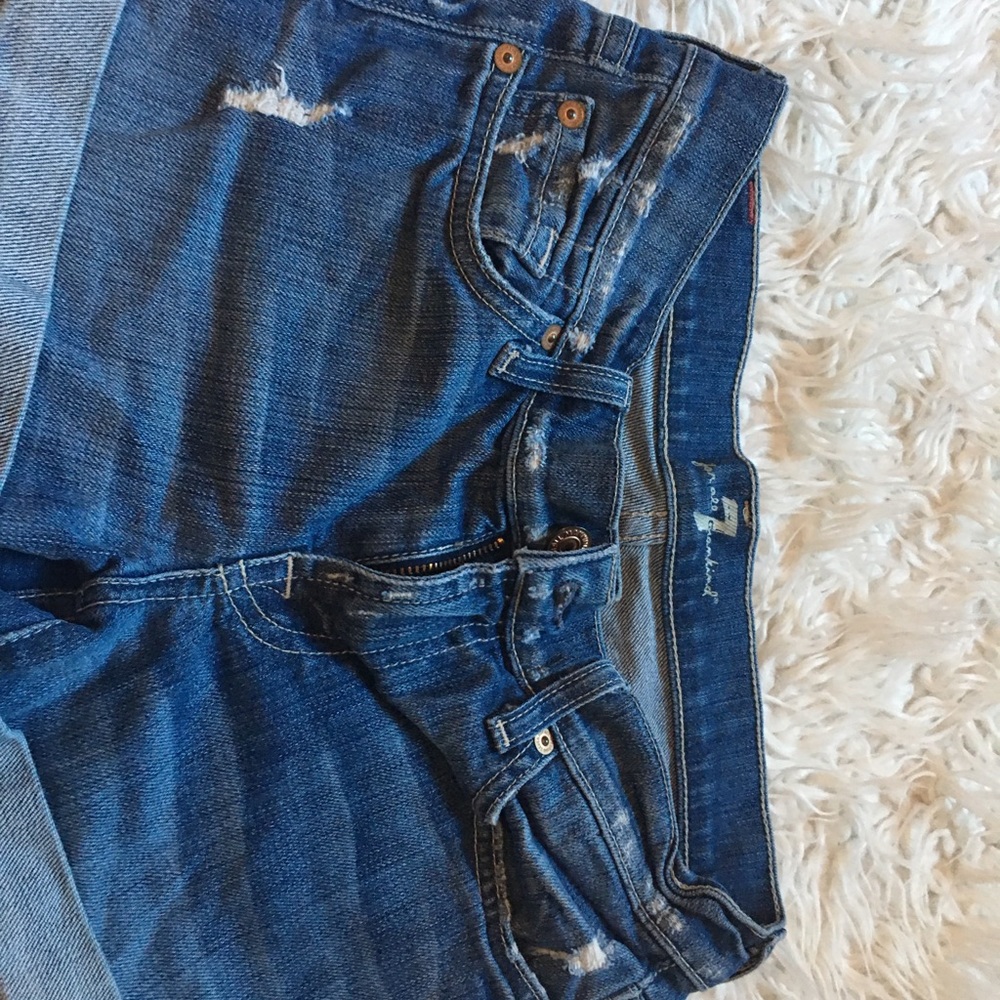 Sevens denim shorts